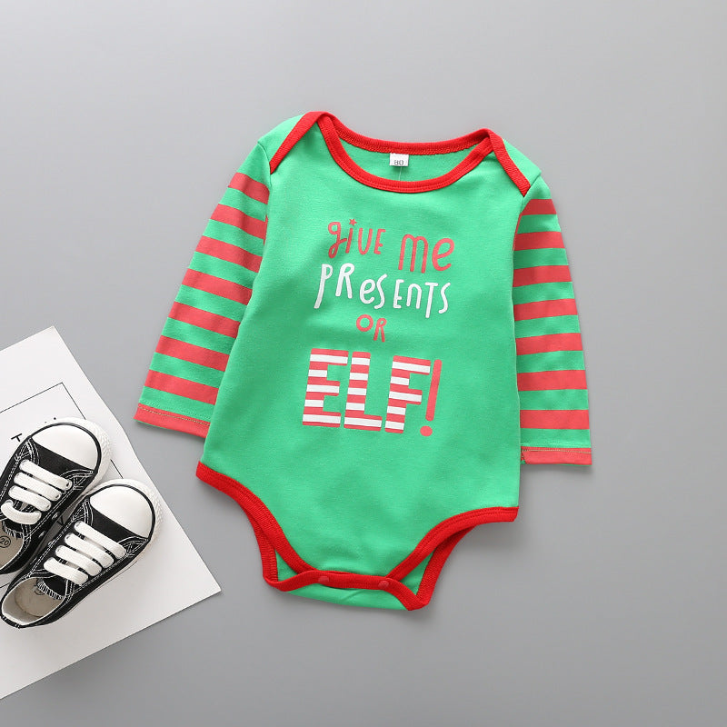 Noel Baby Boy Christmas Jumpsuit