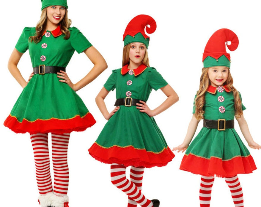 Elf Christmas Kids Boy Costume