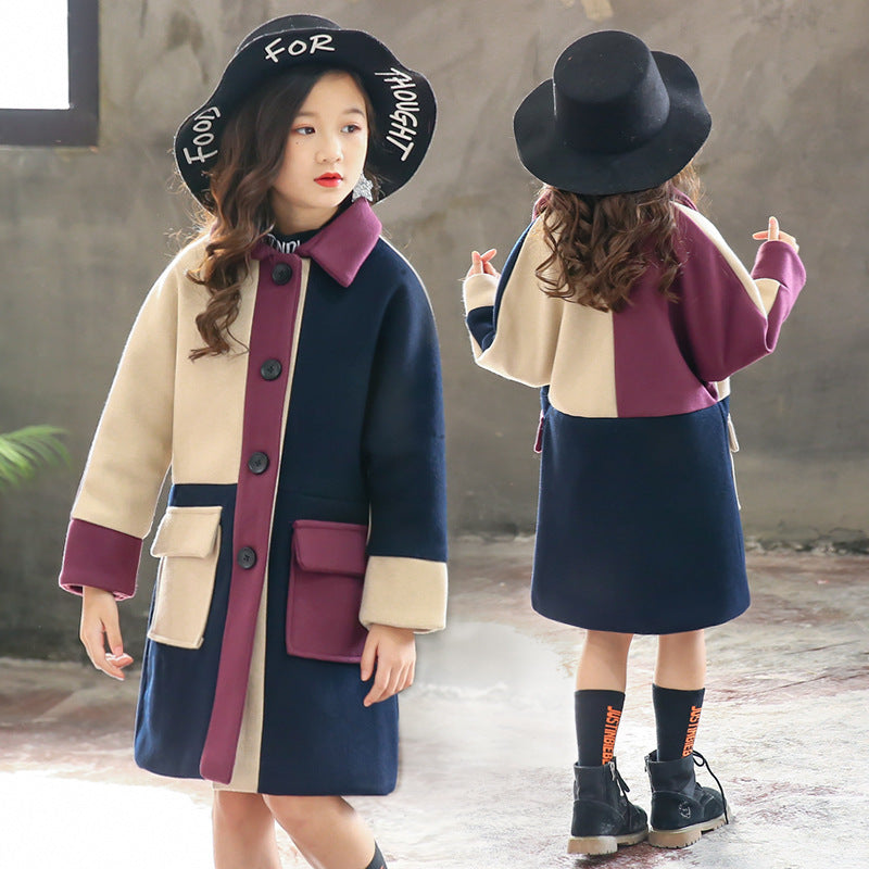 Samantha Autumn Winter Woolen Coat