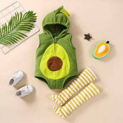 Avocado Baby Costume Set