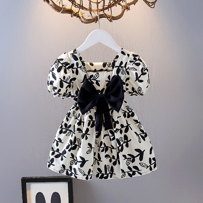 Francine Western Style Baby Girl Bow Skirt