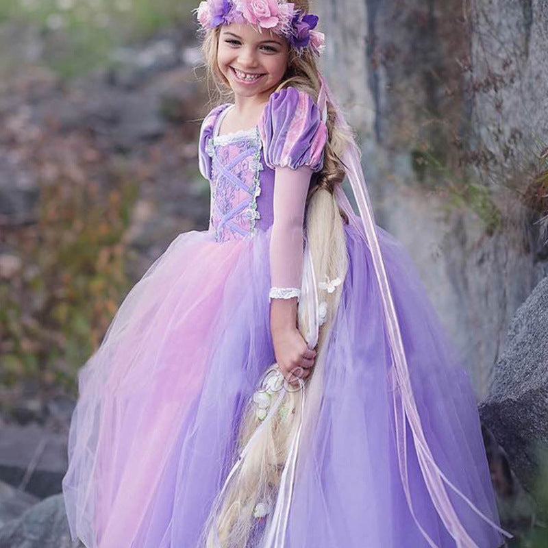 Rapunzel Sophia Girls Dress