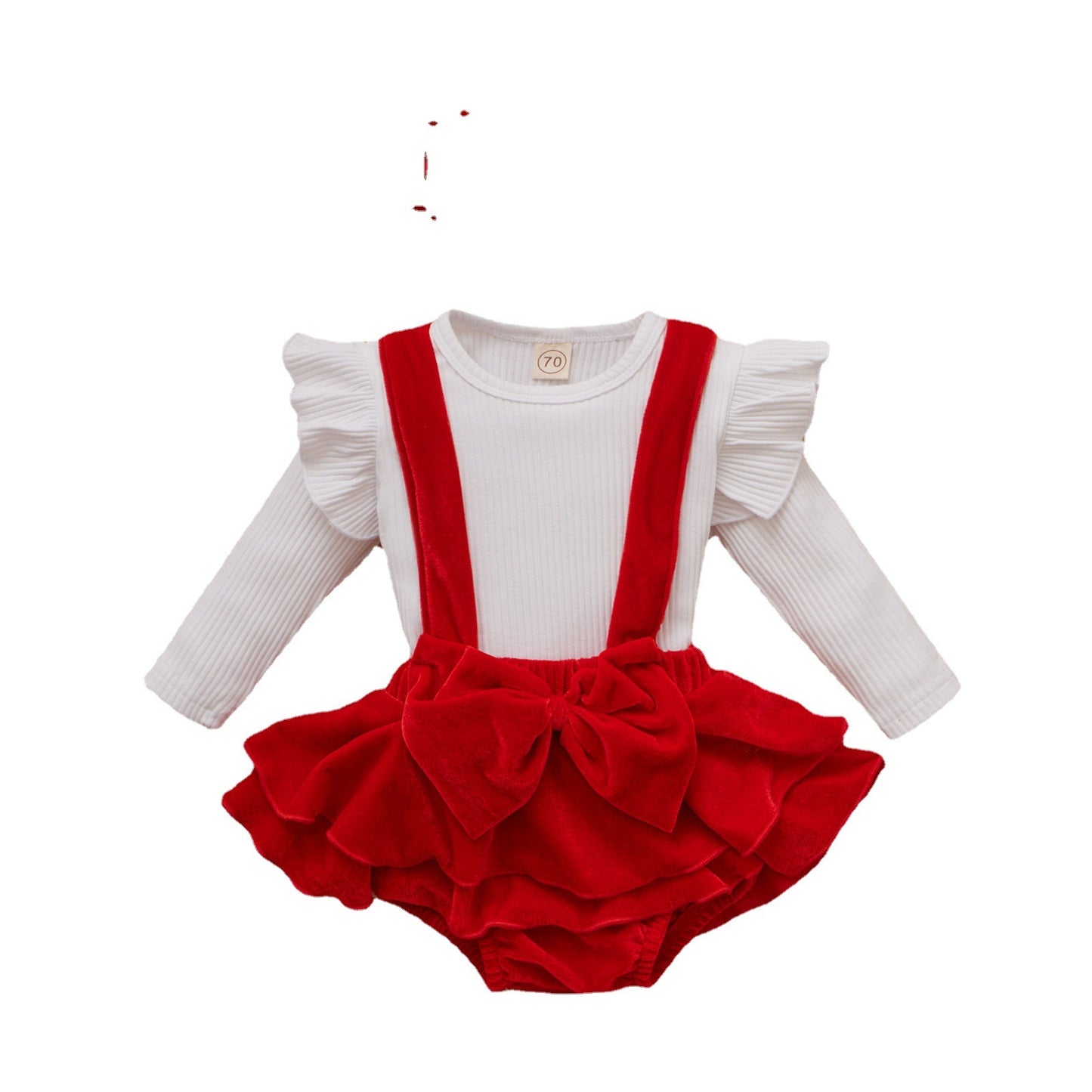 Ruby Baby Girl Jumpsuit Set
