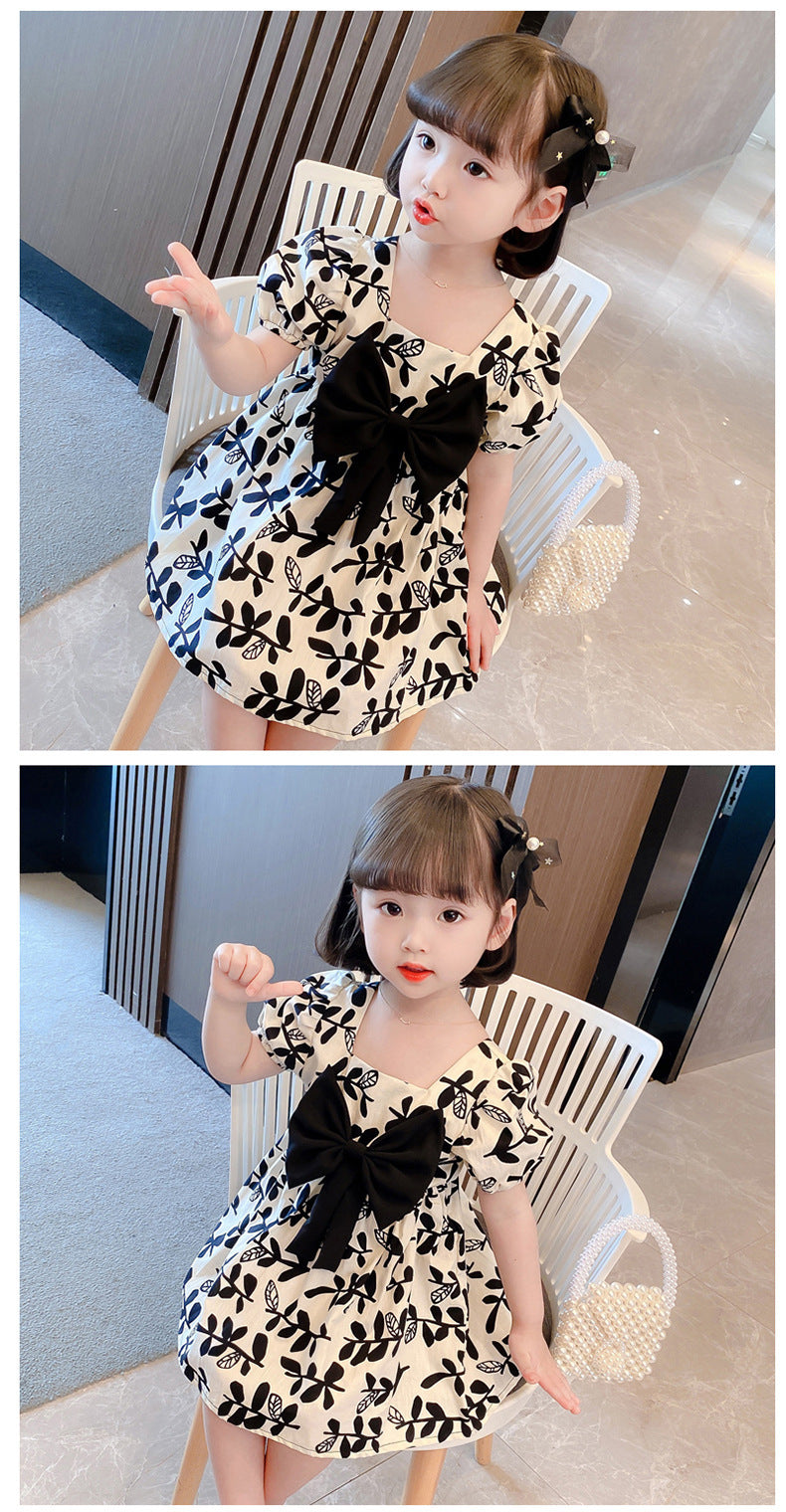 Francine Western Style Baby Girl Bow Skirt