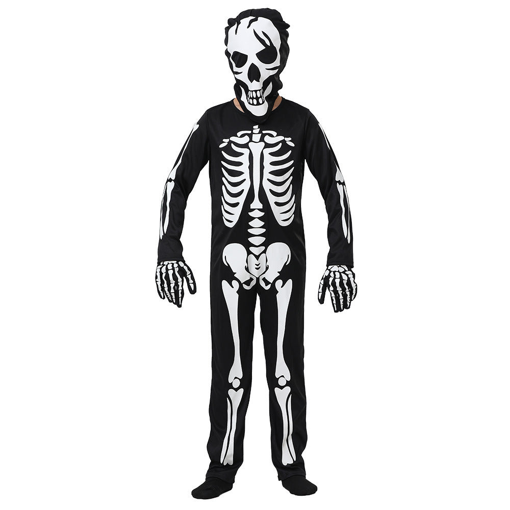Glow in the Dark Skeleton Boys Kid Party Costume