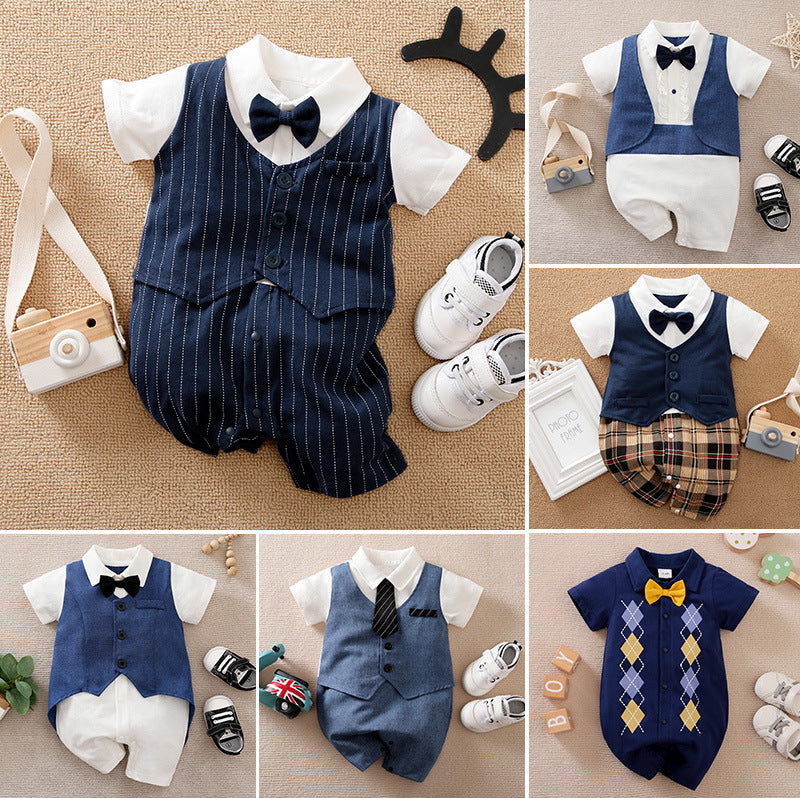 Aidan Baby Boy Gentleman Jumpsuit
