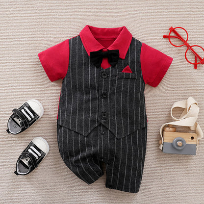 Aidan Baby Boy Gentleman Jumpsuit