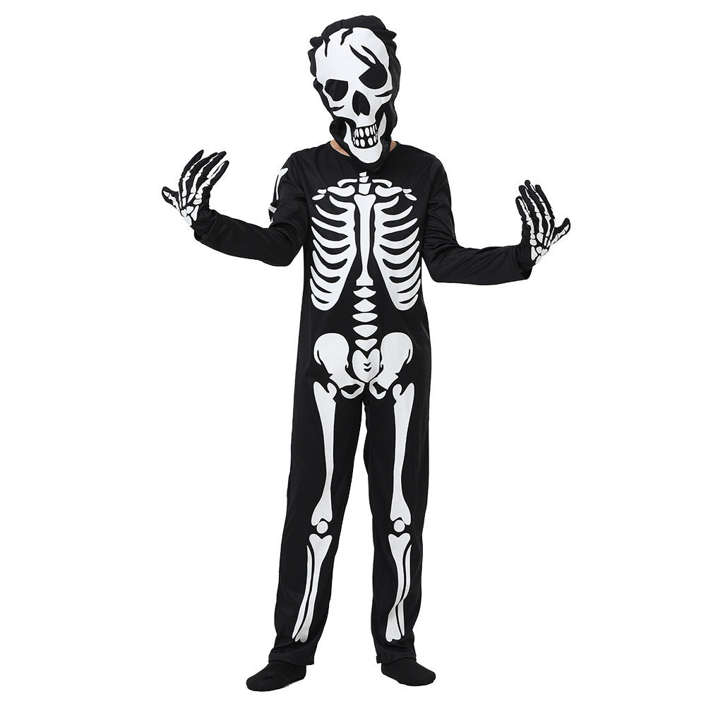 Glow in the Dark Skeleton Boys Kid Party Costume