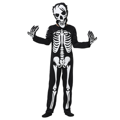 Glow in the Dark Skeleton Boys Kid Party Costume