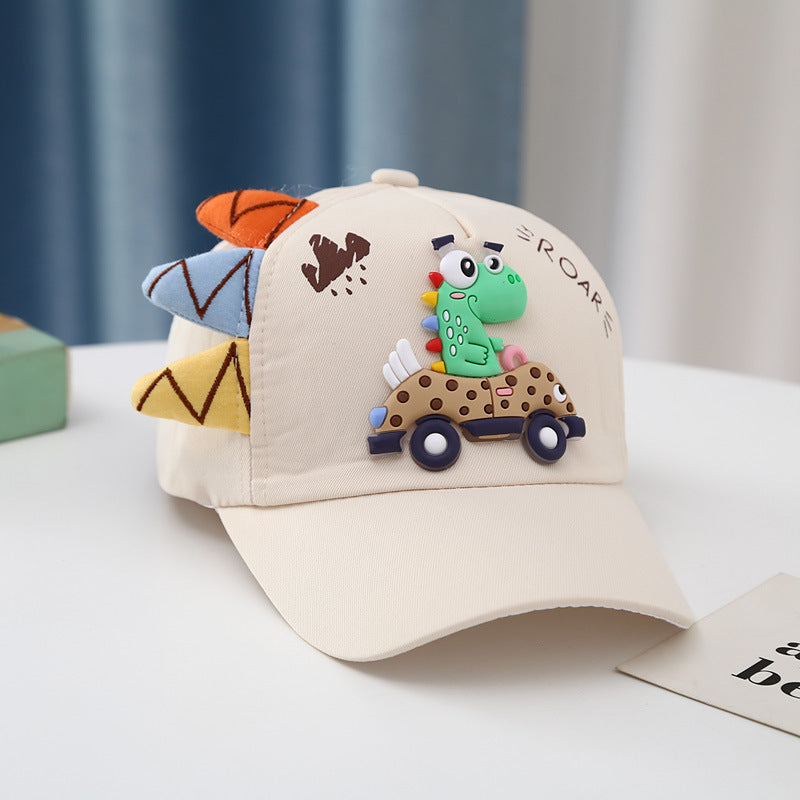 Kid 3D Dinosaur Embroidered Cap