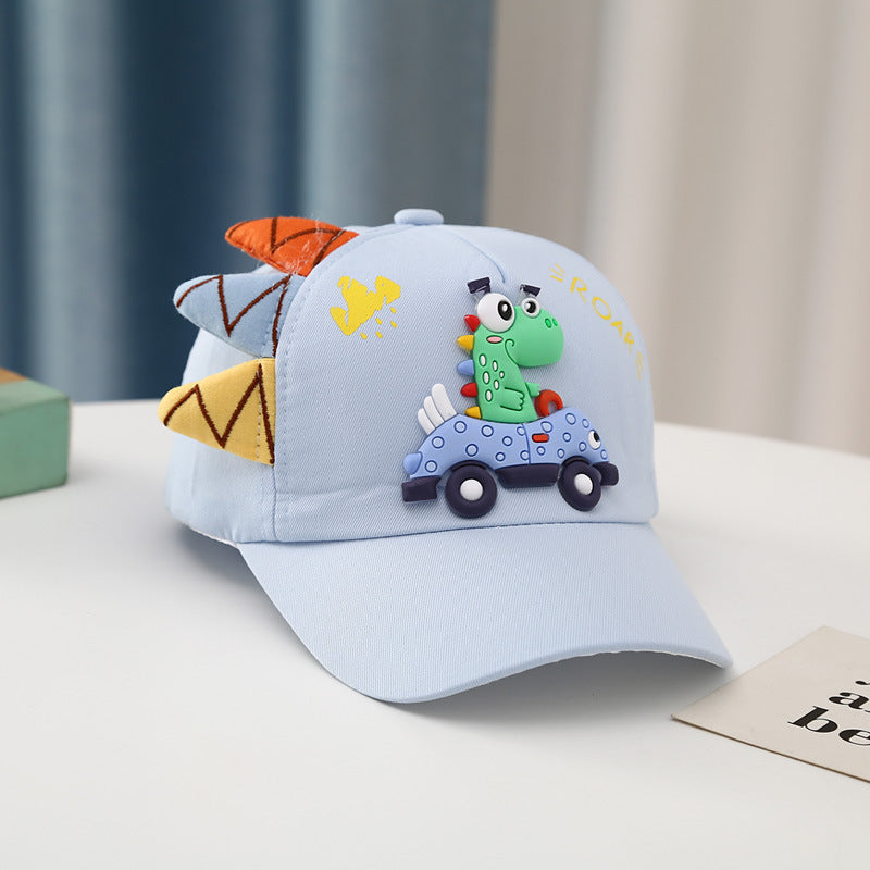 Kid 3D Dinosaur Embroidered Cap
