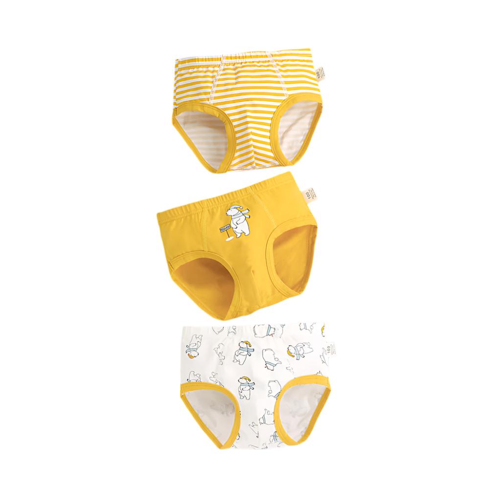 Boys Cartoon Printed Underwear Pants Set