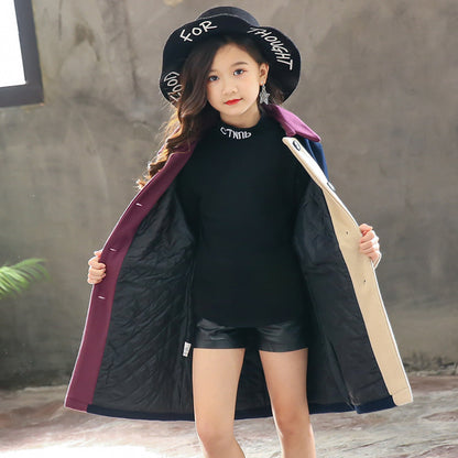 Samantha Autumn Winter Woolen Coat