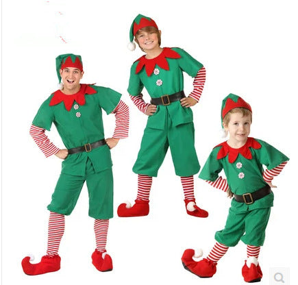 Elf Christmas Kids Boy Costume