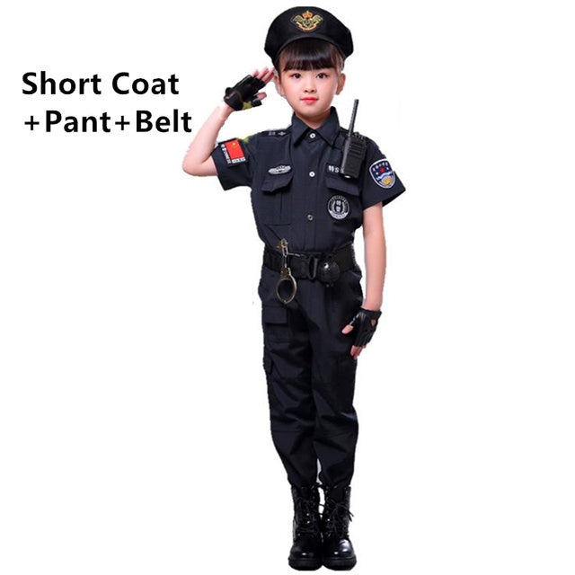 Police - Army Boys Kids Costume