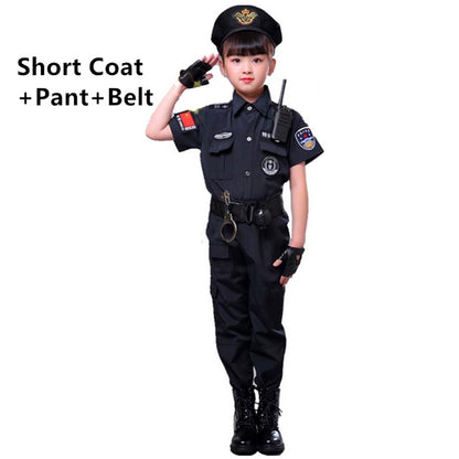 Police - Army Boys Kids Costume