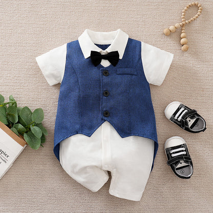 Aidan Baby Boy Gentleman Jumpsuit