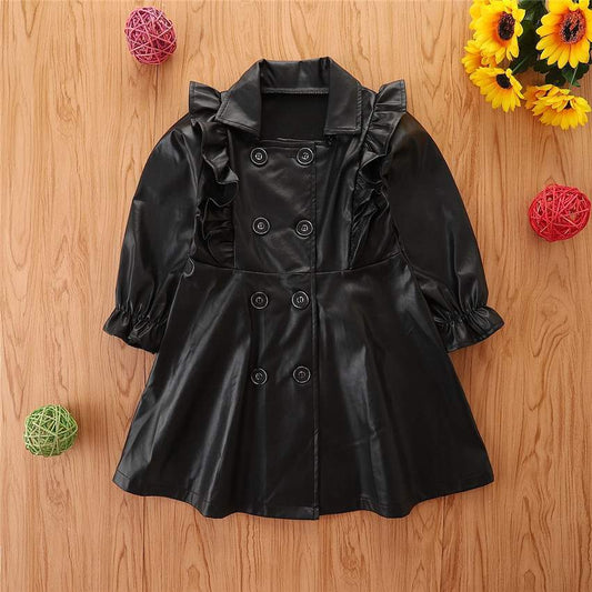 Fatima Leather Coat