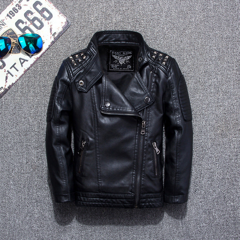 Rocky Boys Leather Jacket