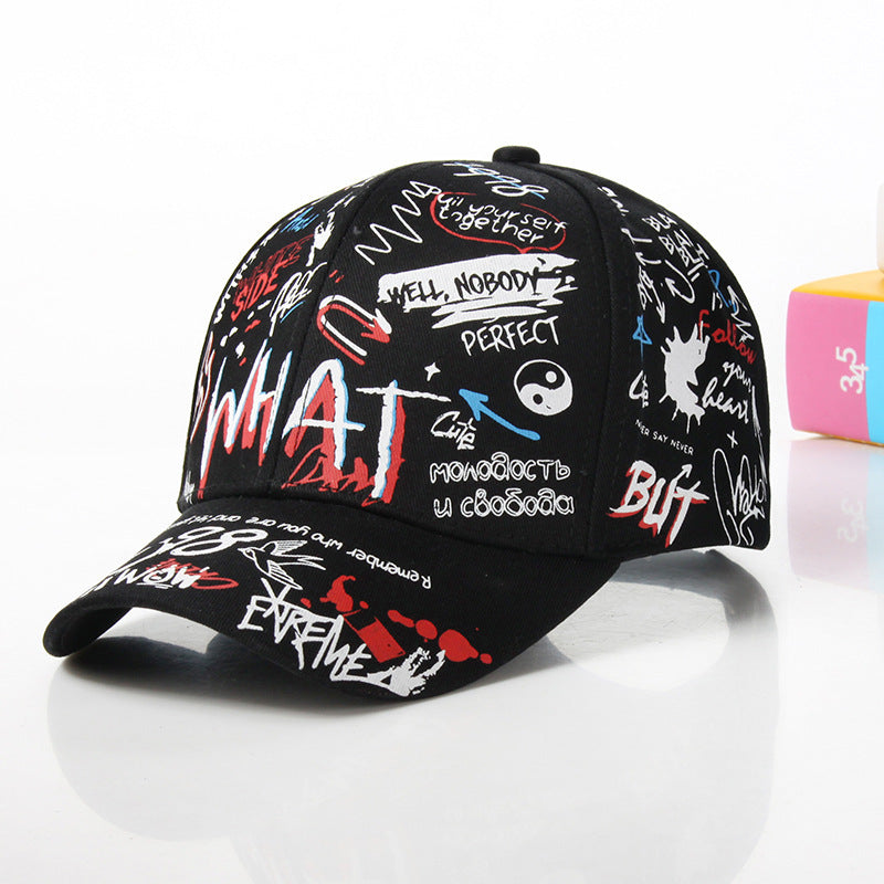 Girls Kid Graffiti Baseball Hat