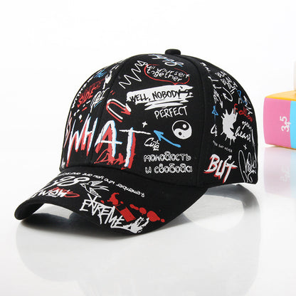 Girls Kid Graffiti Baseball Hat