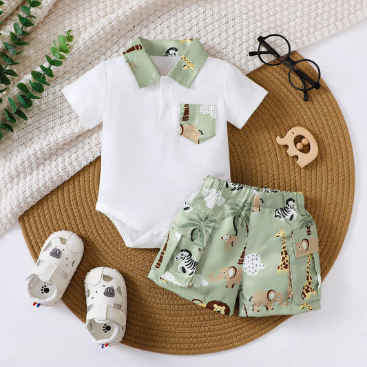 Jungle Baby Boy Set