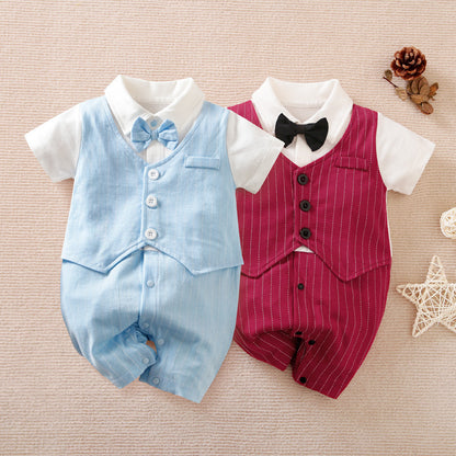 Aidan Baby Boy Gentleman Jumpsuit