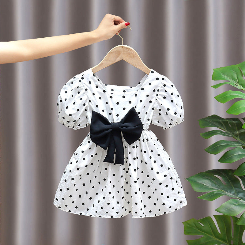 Francine Western Style Baby Girl Bow Skirt