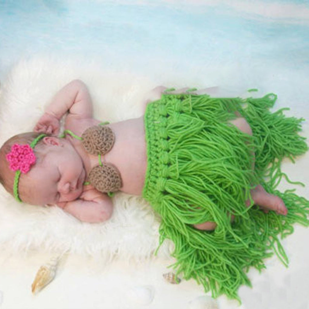 Hawaiian  Newborn Costume