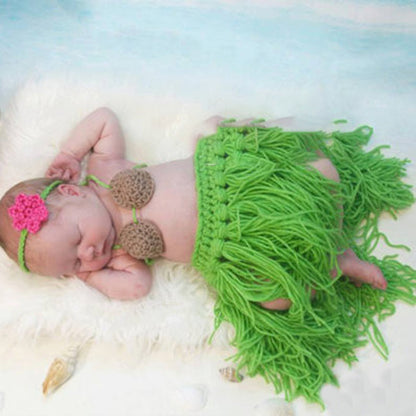 Hawaiian  Newborn Costume