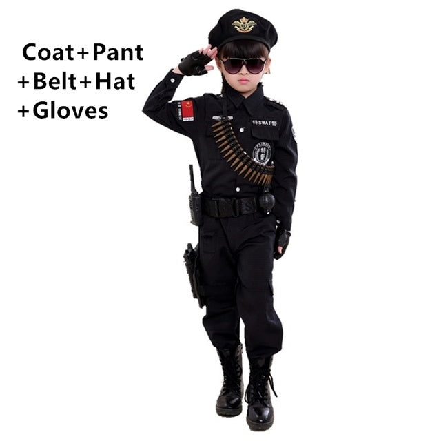 Police - Army Boys Kids Costume
