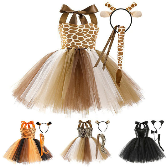 Elena Animal Girls Costume Dress