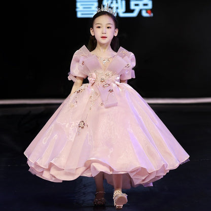 Sandy Little Girl Host Dress