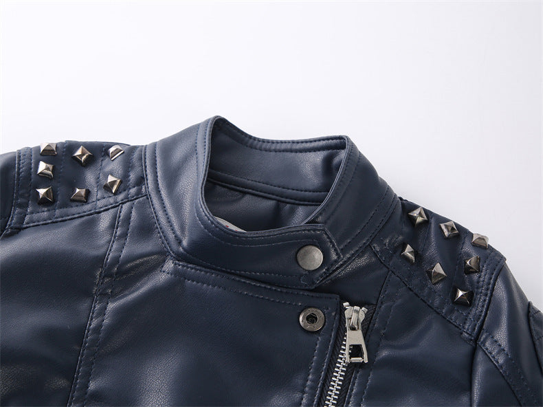 Rocky Boys Leather Jacket