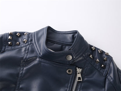 Rocky Boys Leather Jacket