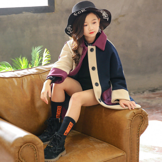Samantha Autumn Winter Woolen Coat