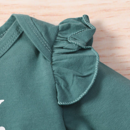 Emerald Baby Girl Jumpsuit Dress