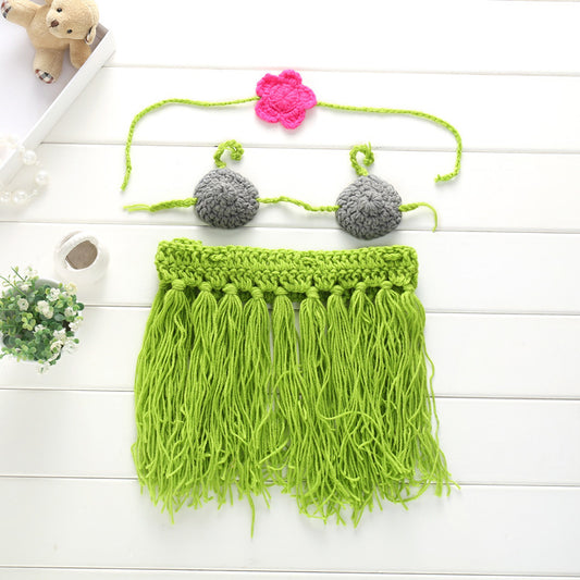 Hawaiian  Newborn Costume