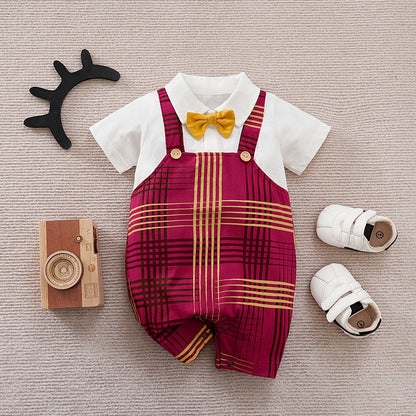 Aidan Baby Boy Gentleman Jumpsuit