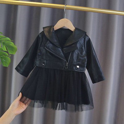 Tina Leather Jacket Dress