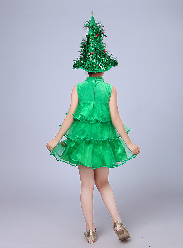 Christmas Tree Girls Costume