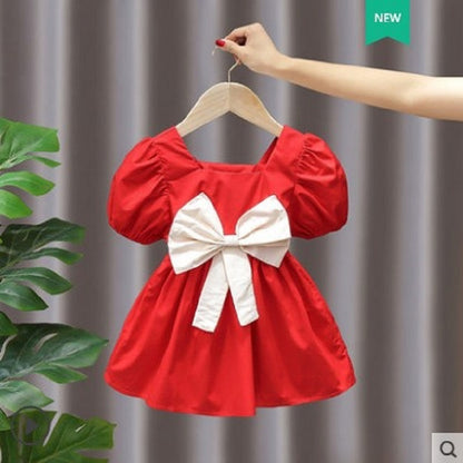 Francine Western Style Baby Girl Bow Skirt