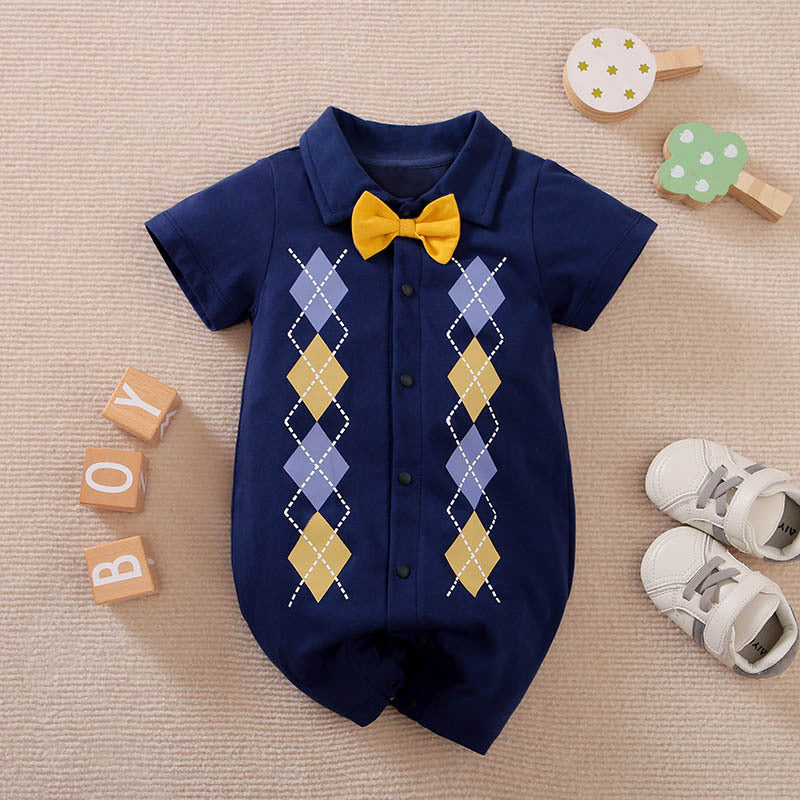 Aidan Baby Boy Gentleman Jumpsuit